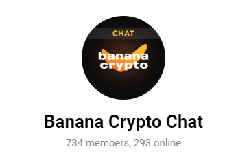 Телеграм-канал Banana Crypto