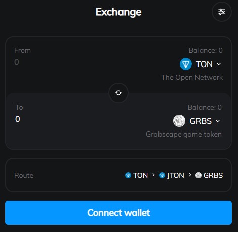 Grabscape game token обмен валюты