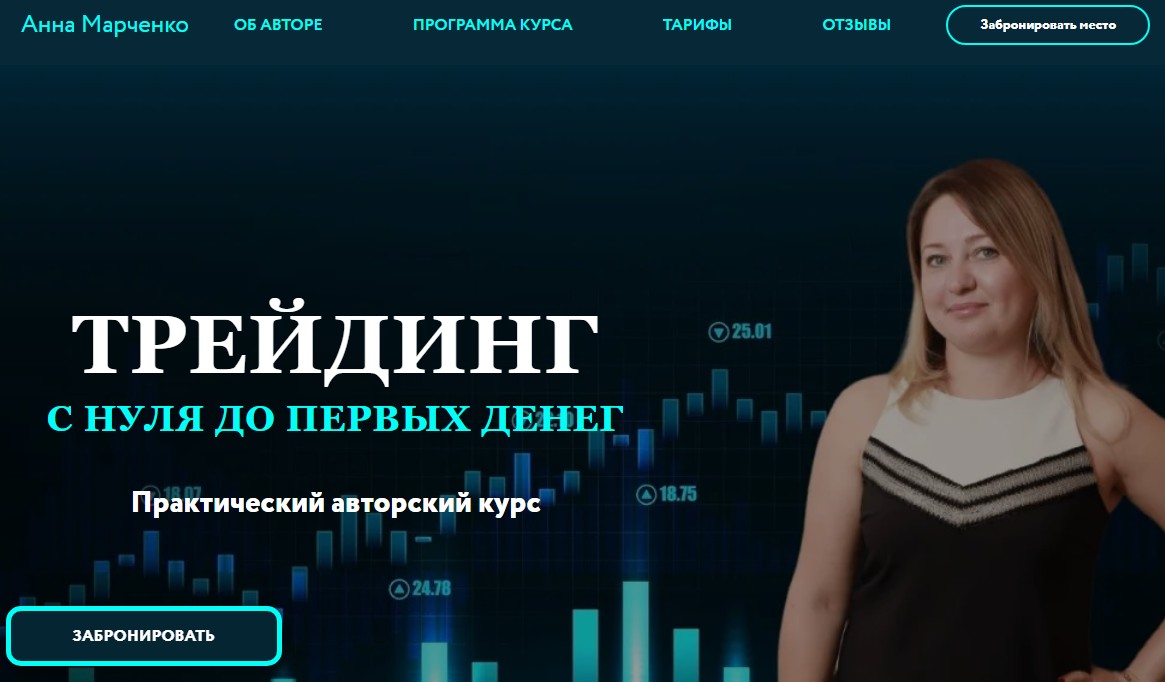 Обзор сайта Анна Марченко