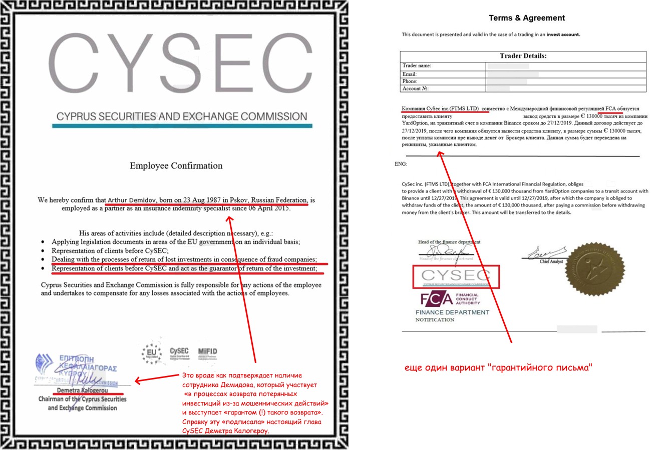 cysec официальный сайт обзор