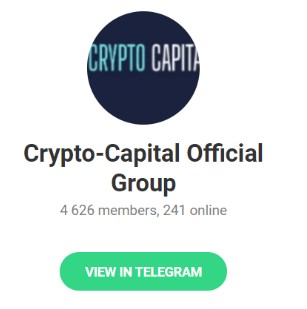 Crypto Capital телеграм