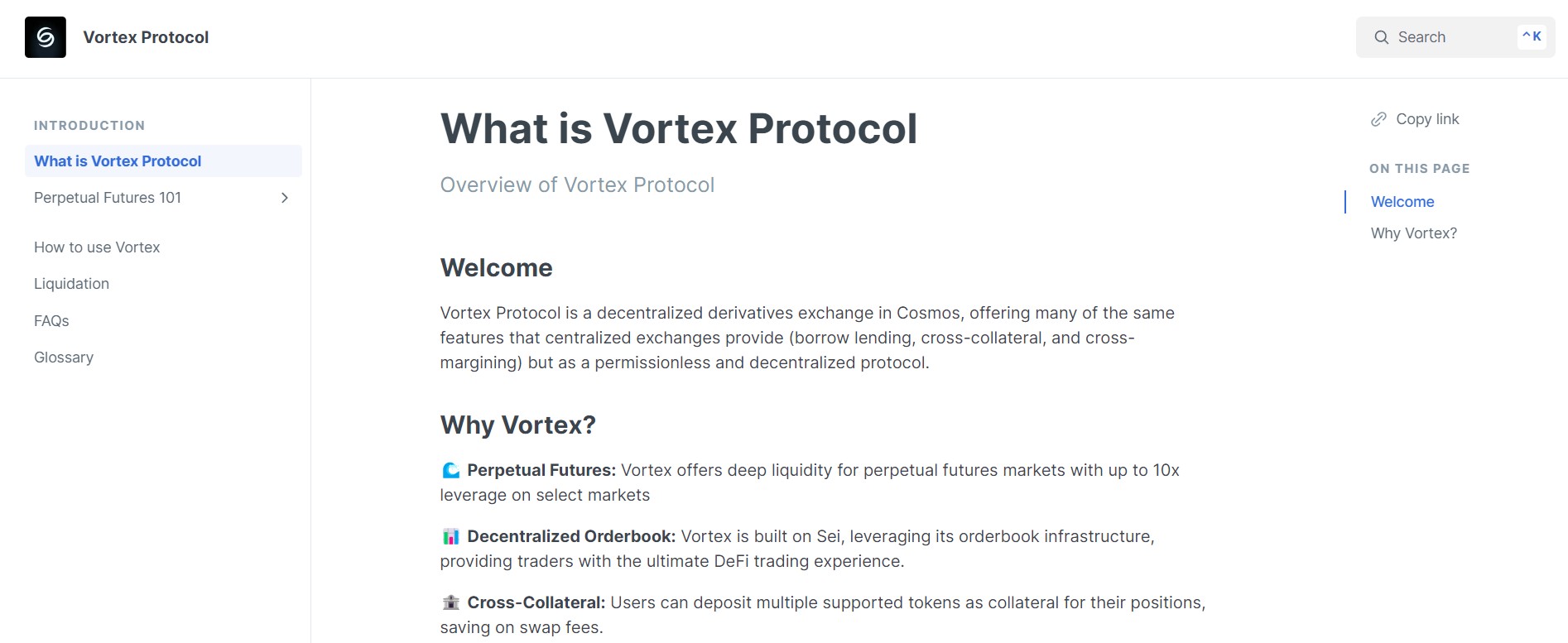 Vortex Protocol площадка обзор