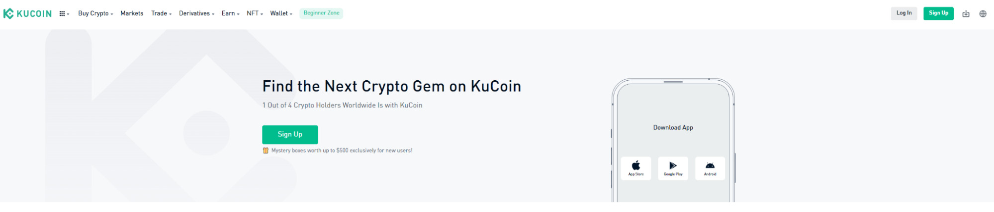 Сайт Телеграм-бот Kucoin