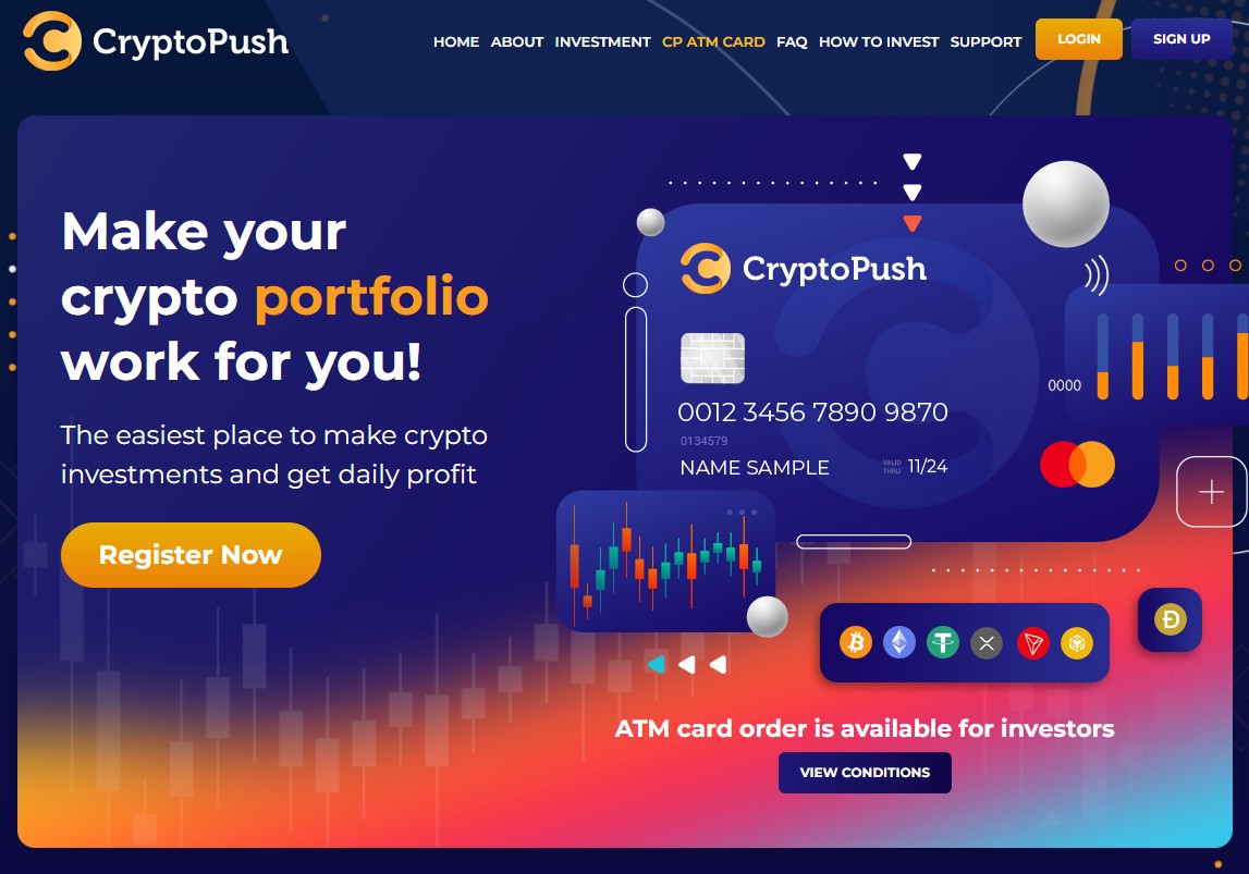 Crypto Push обзор сайта
