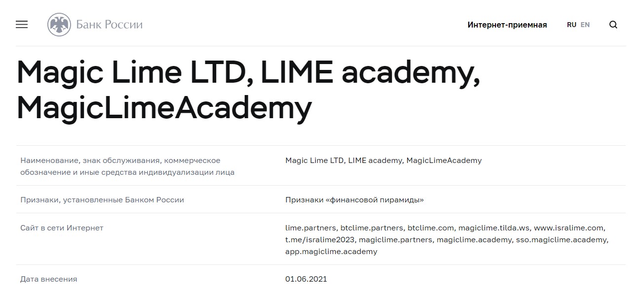 sso magic lime academy обзор