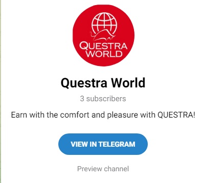 Телеграм-канал Questra World