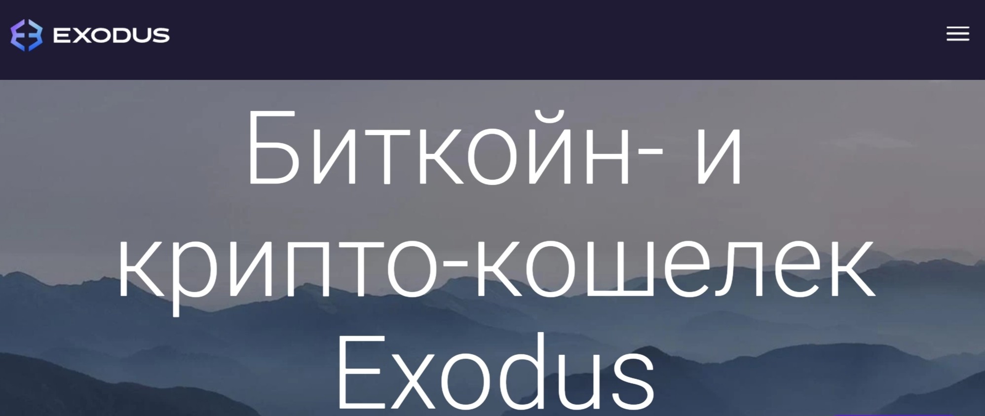 Exodus wallet обзор проекта
