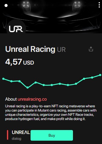 unreal racing заработок
