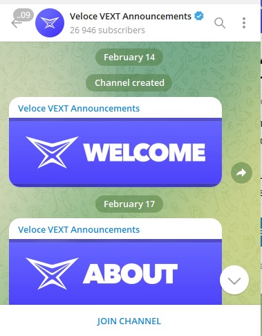 Телеграм-канал VEXT