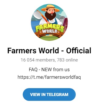 Телеграм-канал World of Farmer