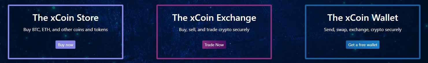 Покупка активов через XCoin
