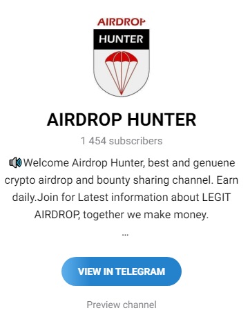 AirDrop Hunter - телеграм