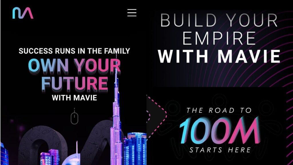 Mavie Global Company - сайт