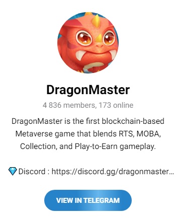 Телеграм-канал Dragon Master