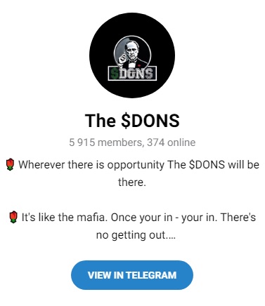Телеграм-канал The Dons