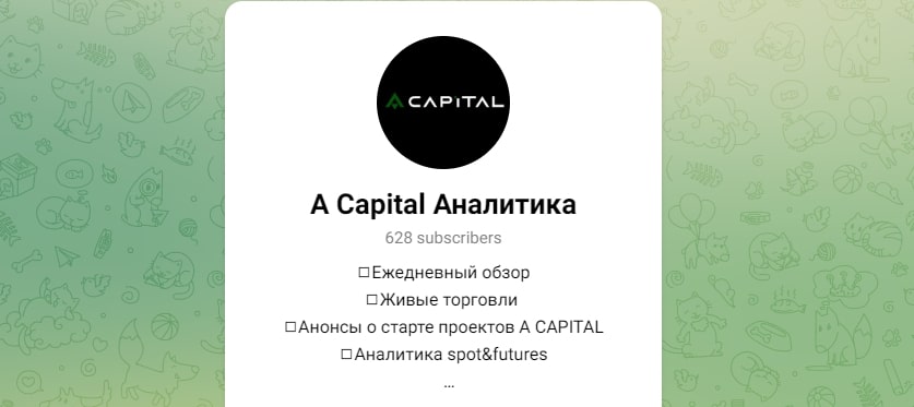 A Capital kg телеграм