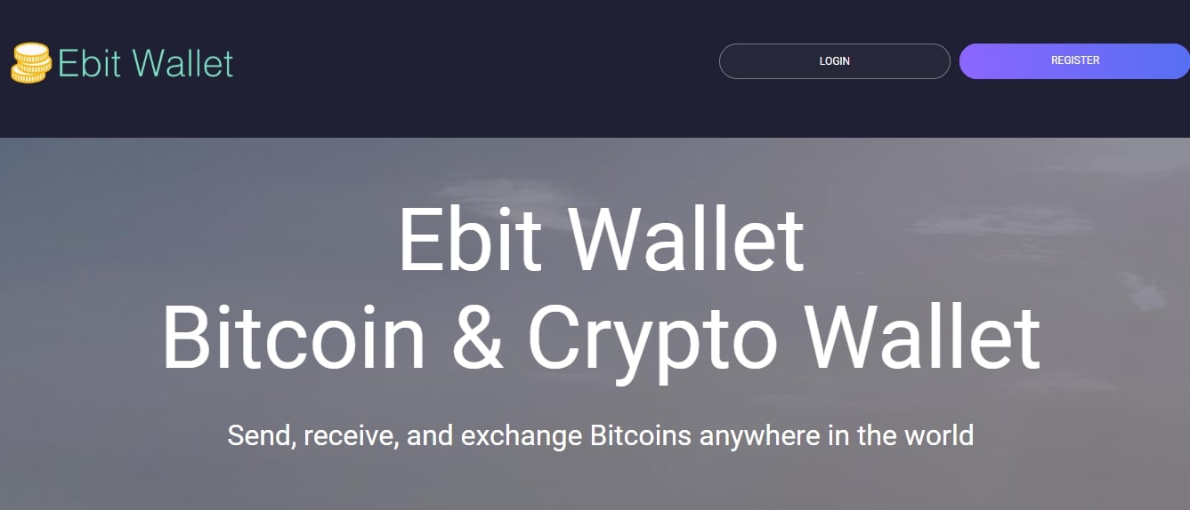 Ebit Wallet сайт