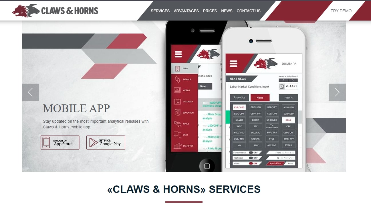 Clawshorns сайт