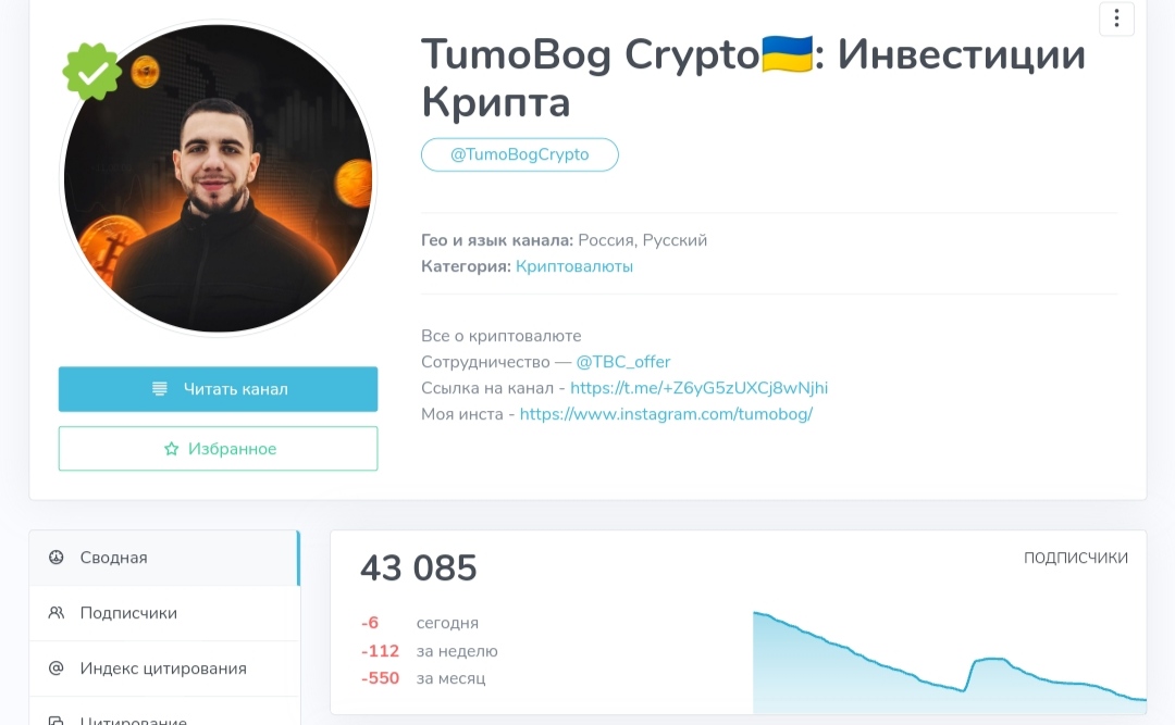 Tumobog Crypto профиль