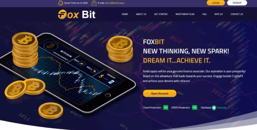 FoxBit space сайт