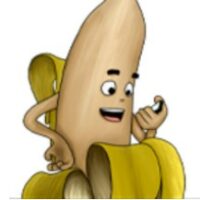 Живой банан лого