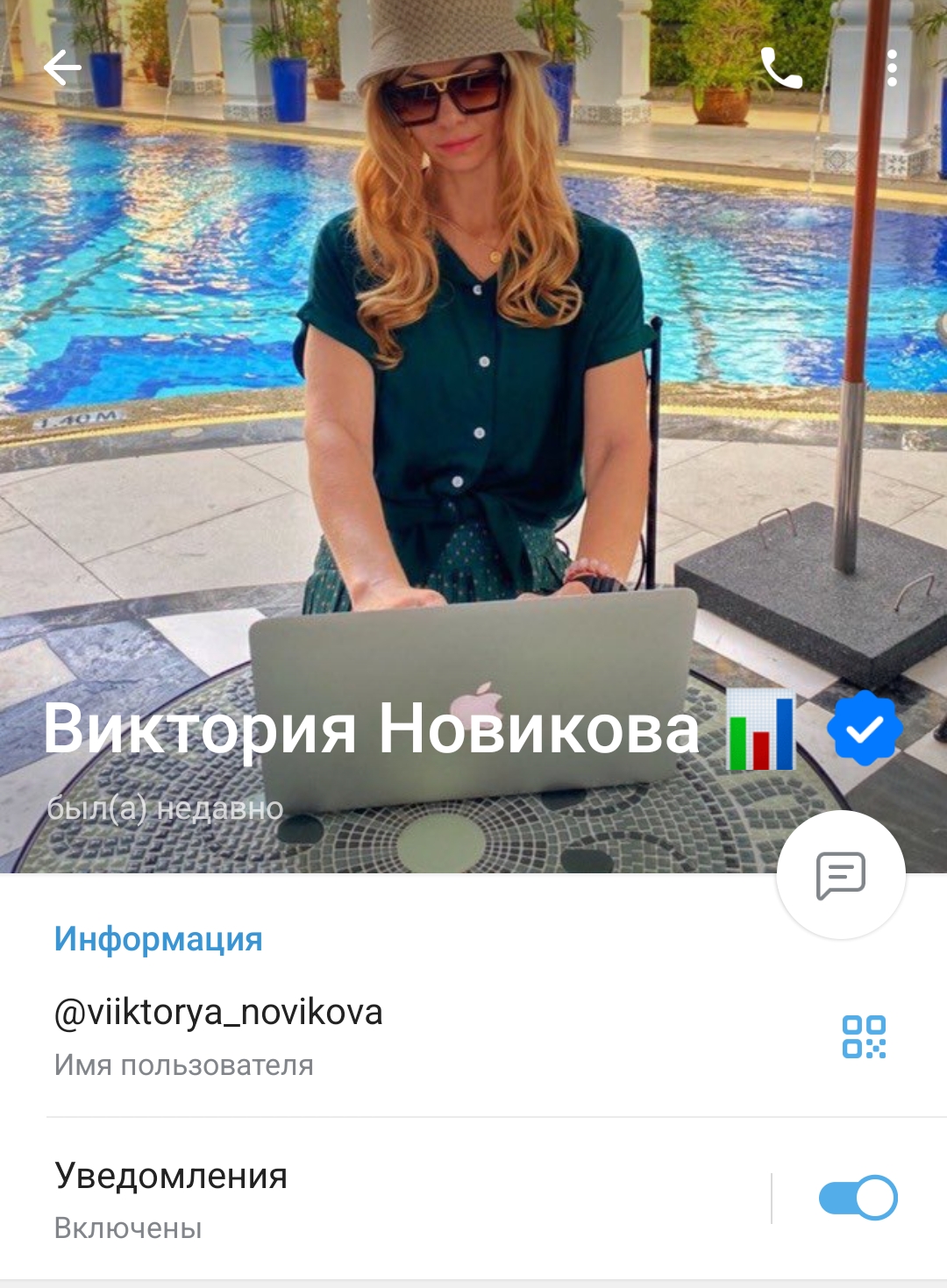 ТГ канал Виктории Новиковой